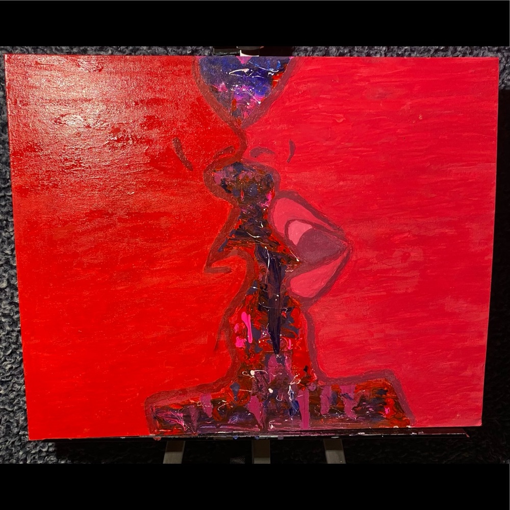 An Original Painting ~ The Love in Between